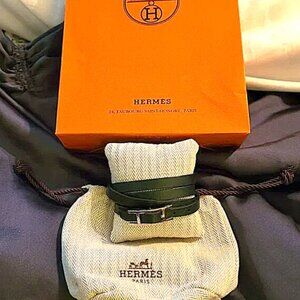 Hermes Behapi Double Tour Bracelet